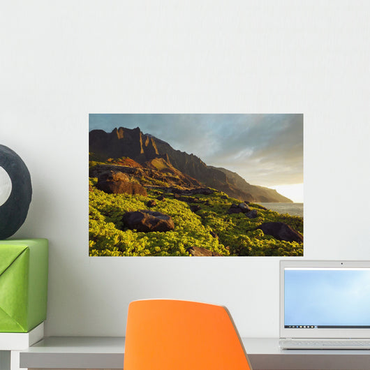 Hawaii Kauai Na Pali Wall Decal 2