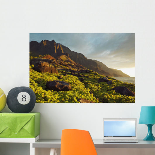 Hawaii Kauai Na Pali Wall Decal 2