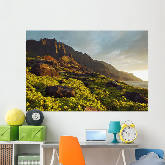 Hawaii Kauai Na Pali Wall Decal 2