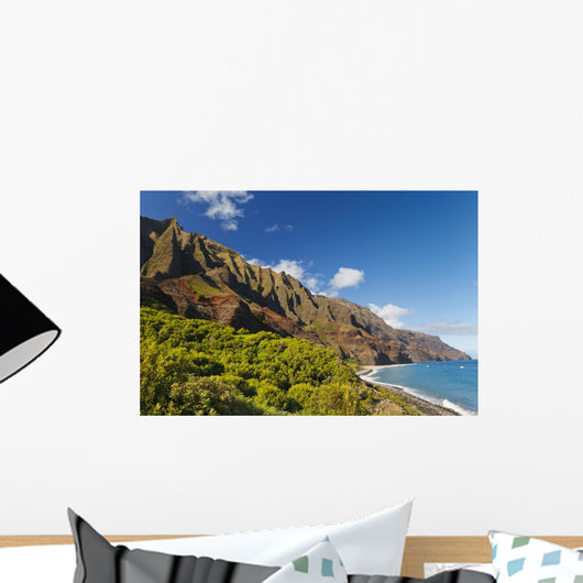 Hawaii Kauai Na Pali Wall Decal 1