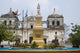 Fountain and Leon Cathedral