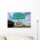 Freeway Entrance Sign US 101 Wall Mural