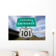 Freeway Entrance Sign US 101 Wall Mural