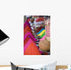 Rows Colorful Cone-shaped Puga Wall Decal