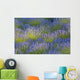 Rows Lavender Plants Wall Decal