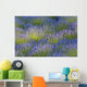 Rows Lavender Plants Wall Decal