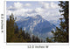 Rugged Mountain Peak Banff Wall Decal