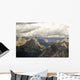 Cloud over Rugged Mountain Wall Decal