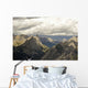 Cloud over Rugged Mountain Wall Decal