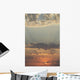 Sunlight Shining through Clouds Wall Decal