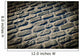 Pattern of stones on a street;Catalonia spain Wall Mural