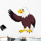 American Bald Eagle Presenting Wall Decal