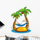 Island with Palm Trees