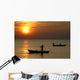 reeling in the nets Wall Mural