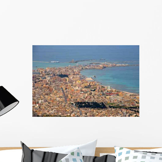 Trapani Veduta Wall Decal