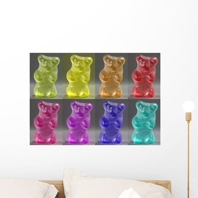 S Ssigkeiten Gummibar shown on a wall