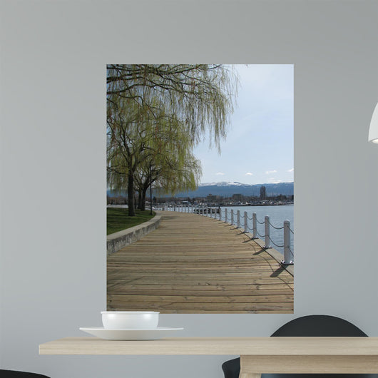 Lakeside Walk Wall Mural