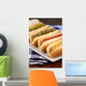 hot dogs Wall Mural