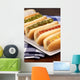 hot dogs Wall Mural