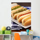 hot dogs Wall Mural