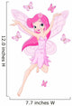 Cute Pink Spring Fairy Wall Decal