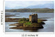 Castle Stalker, Loch Linnhe, Scotland, UK Wall Mural