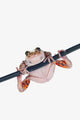 Fire-leg Walking Frog White Wall Decal