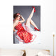 Pin-up girl. American style Wall Mural