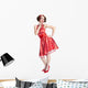 Pin-up girl. American style Wall Decal
