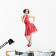 Pin-up girl. American style Wall Decal