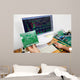 electronic assembly and PCB layout program Wall Mural