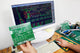 electronic assembly and PCB layout program Wall Mural