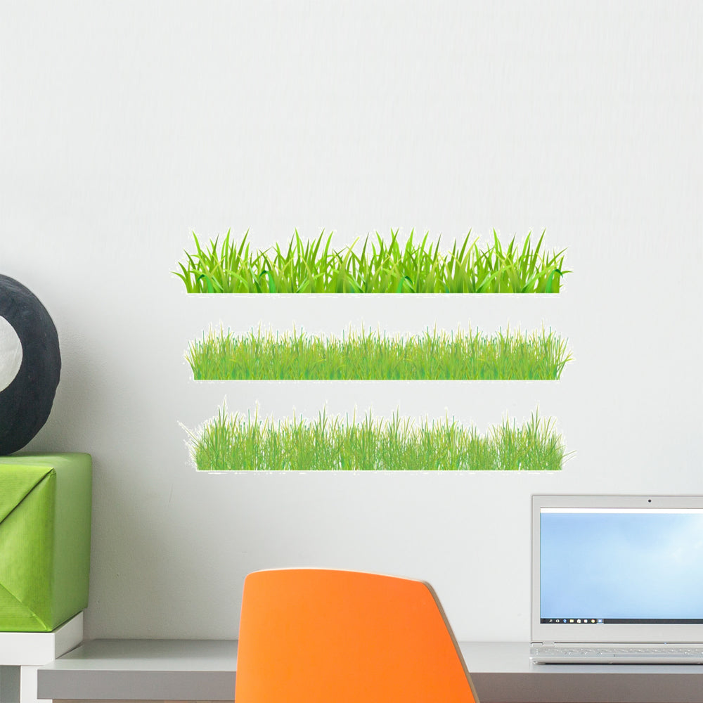 Set Grass Wall Stickers – Wallmonkeys