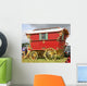 vintage caravan Wall Mural