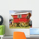 vintage caravan Wall Mural
