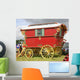 vintage caravan Wall Mural