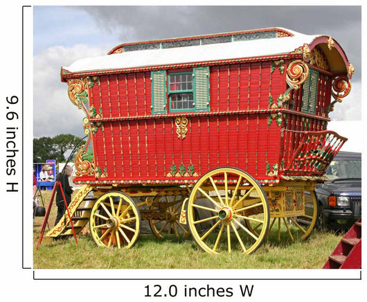 vintage caravan Wall Mural