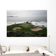 golf hole 7 pebble beach Wall Mural