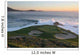 Golf-hole 7 Pebble Beach Wall Decal