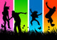 Funky Young People Wall Decal