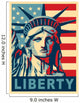 Statue of Liberty. New York landmark. Wall Mural