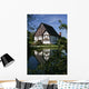 Old Bakery Village Pond Wall Decal