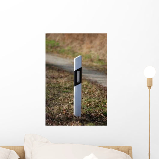 Strassenpfosten Wall Decal