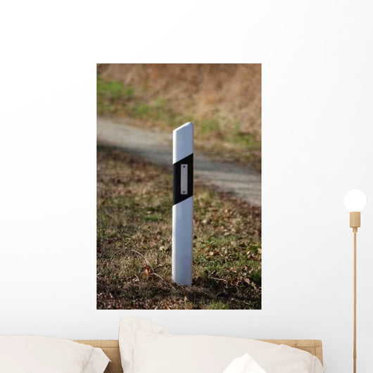 Strassenpfosten Wall Decal