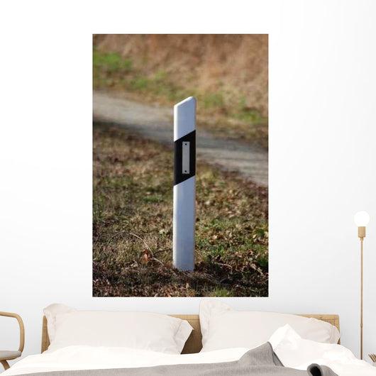 Strassenpfosten Wall Decal