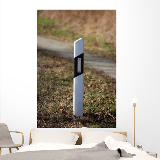 Strassenpfosten Wall Decal