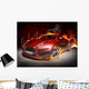 Burnout Wall Decal