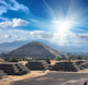Teotihuacan Pyramids Wall Mural