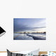 Frozen Dutch Canal Wall Decal