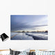 Frozen Dutch Canal Wall Decal
